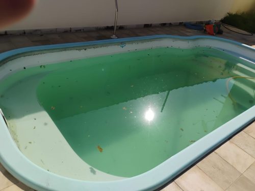 Pintura e Reforma de Piscina de Fibra