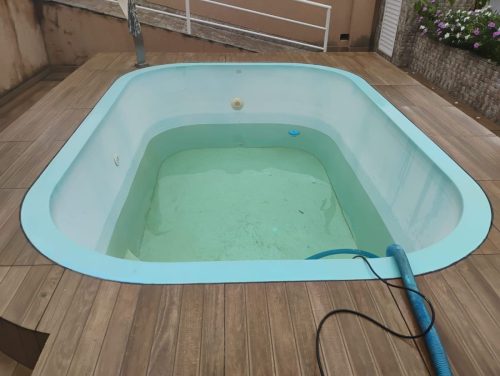 Pintura e Reforma de Piscina de Fibra