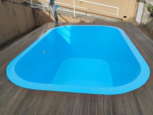 Pintura e Reforma de Piscina de Fibra