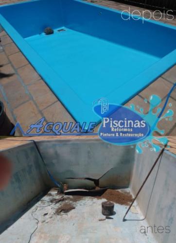 Reforma de Piscina de Fibra