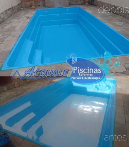 Reforma de Piscina de Fibra