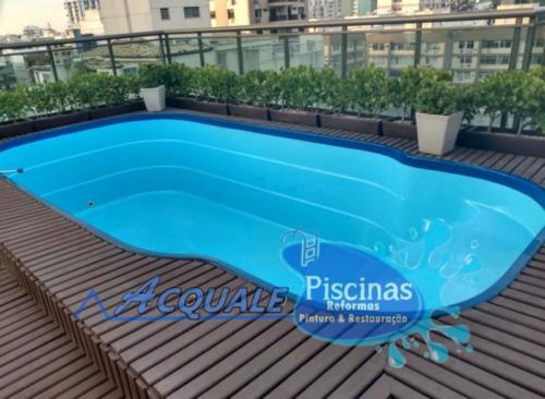 Reforma de Piscina de Fibra