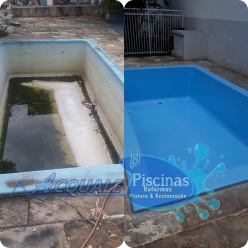 Reforma de Piscina de Fibra